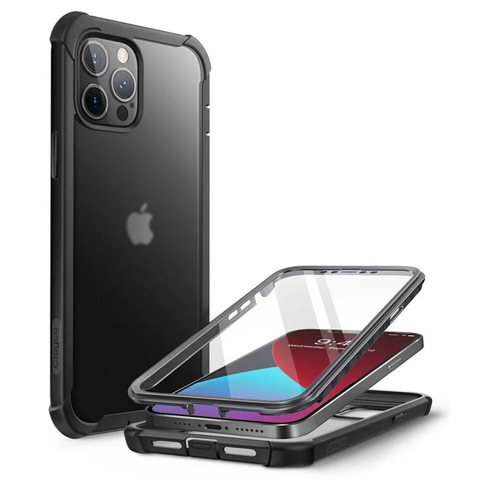 For Iphone 12 Pro Max 6.7 Inch 2020 Forza Dual Layer Rugged Case With Full-Body Tpu Bumper Built-In Screen Protector