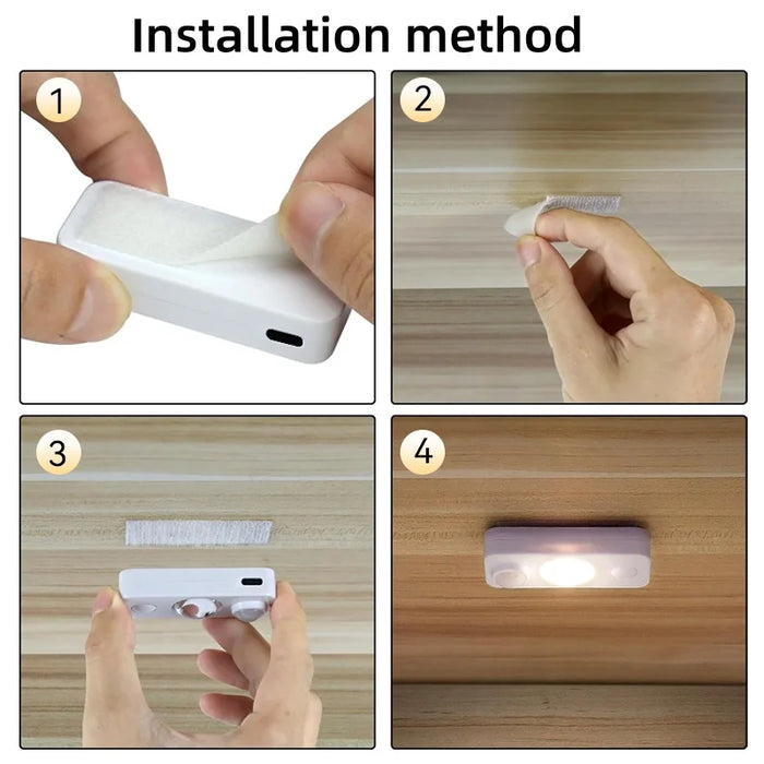 Rechargeable Led Motion Sensor Cabinet Lights