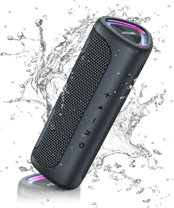 Portable Bluetooth Speaker 24W Sound Waterproof 30H Playtime