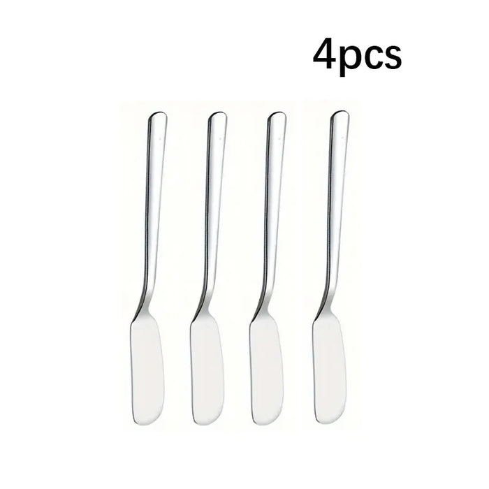2 / 4 / 6 Piece Stainless Steel Butter Knives For Cheese Chocolate And Jam