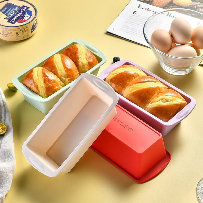 4 Piece Silicone Easter Bread Mold Set For Diy Baking