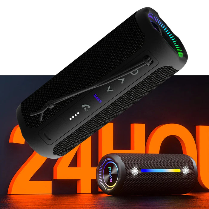 35W Portable Bluetooth Speakers Loud Waterproof Led