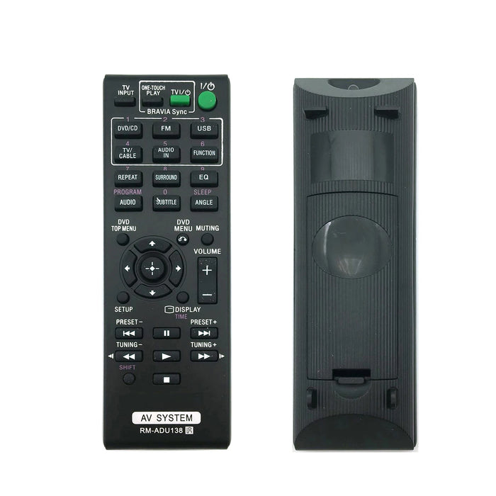 For Sony Generic 148931811 Davtz140 Replace Rm-Adu138 Audio/Video Receiver Remote Control