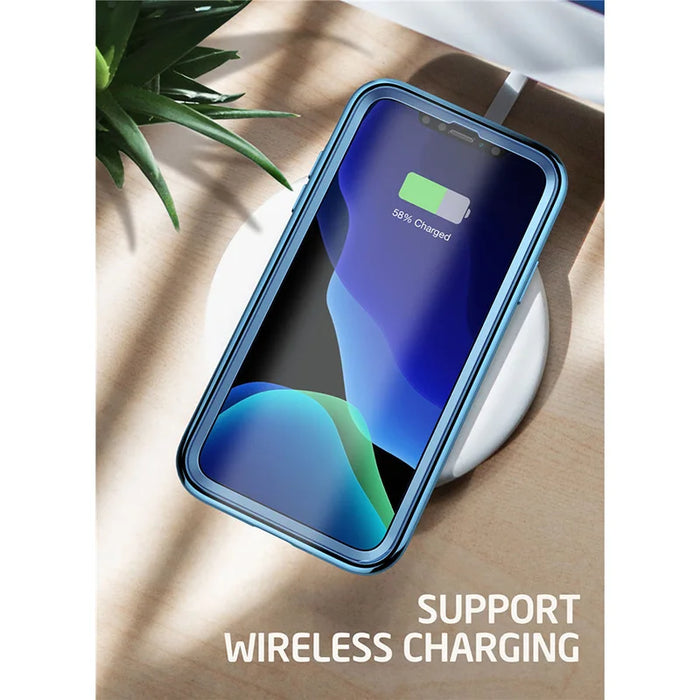 For Iphone 11 Pro 5.8 Inch 2019 Ub Electro Metallic Electroplated + Tpu Full-Body Case With Built-In Screen Protector