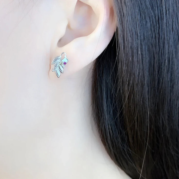 925 Sterling Silver Boho Flower Studs Spring 2022