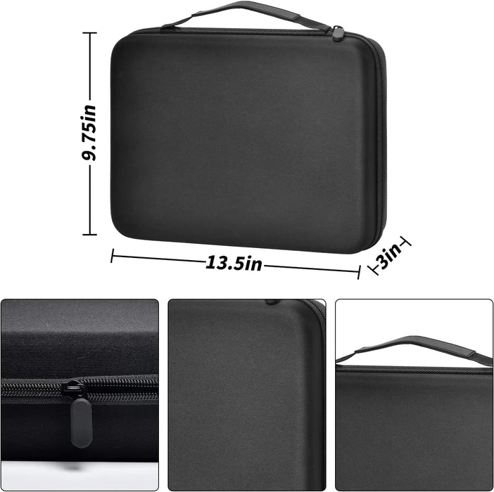 Testors Paint Set Storage Case 60 Bottle Capacity 9 Brushes