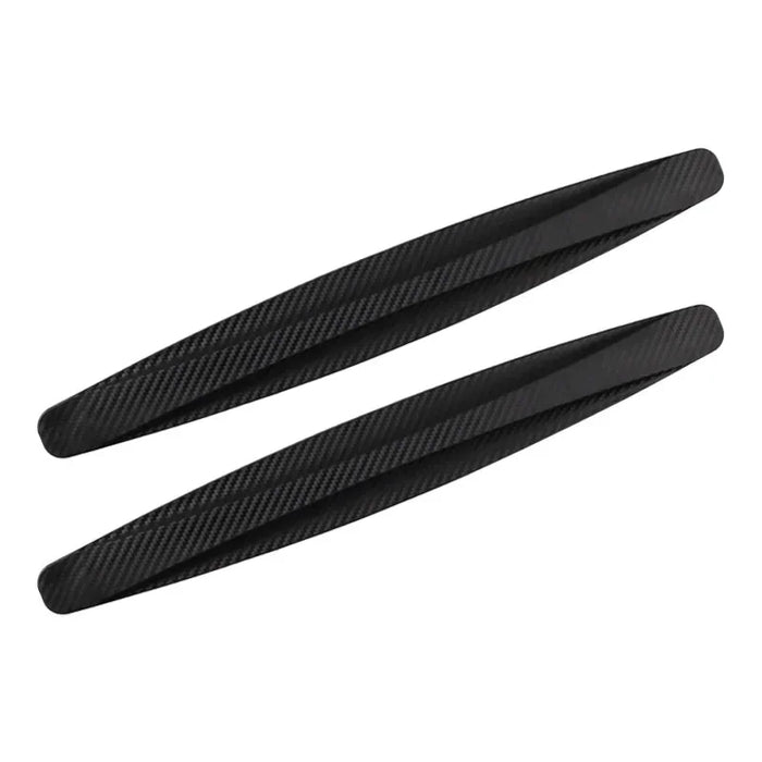 2Pcs Car Bumper Protector Strips Anti Collision Guard For Corner Protection
