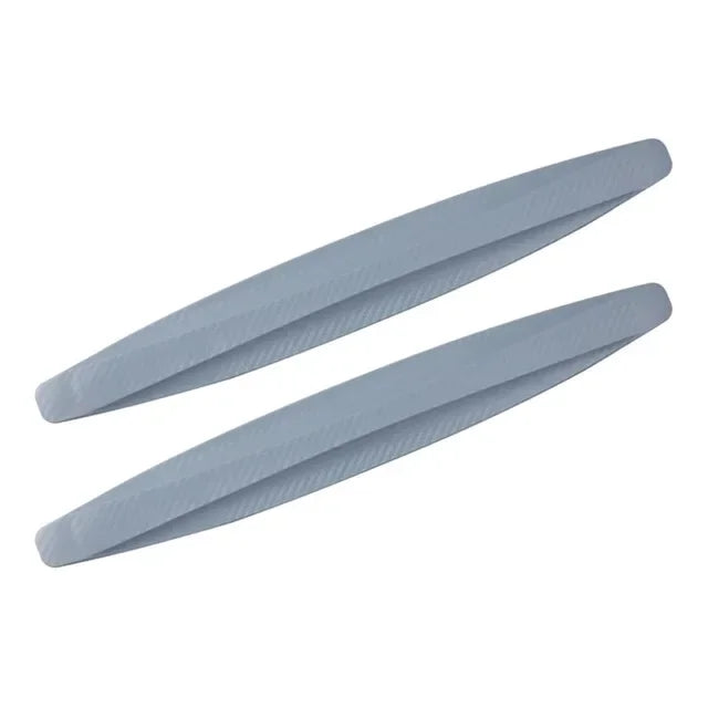 2Pcs Car Bumper Protector Strips Anti Collision Guard For Corner Protection