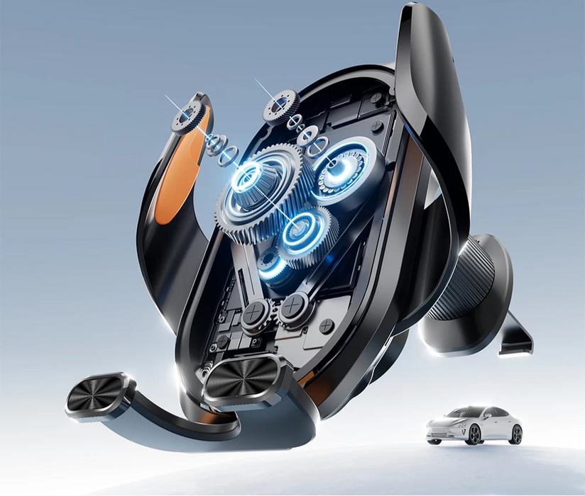 15W Magnetic Wireless Car Charger For Macsafe 15W Cooling Stand Holder For Iphone 16 15 14 13 12 Pro Max Xiaomi Samsung