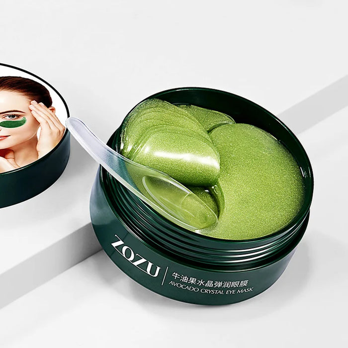 60 Piece Gold Crystal Eye Mask For Dark Circles & Firming