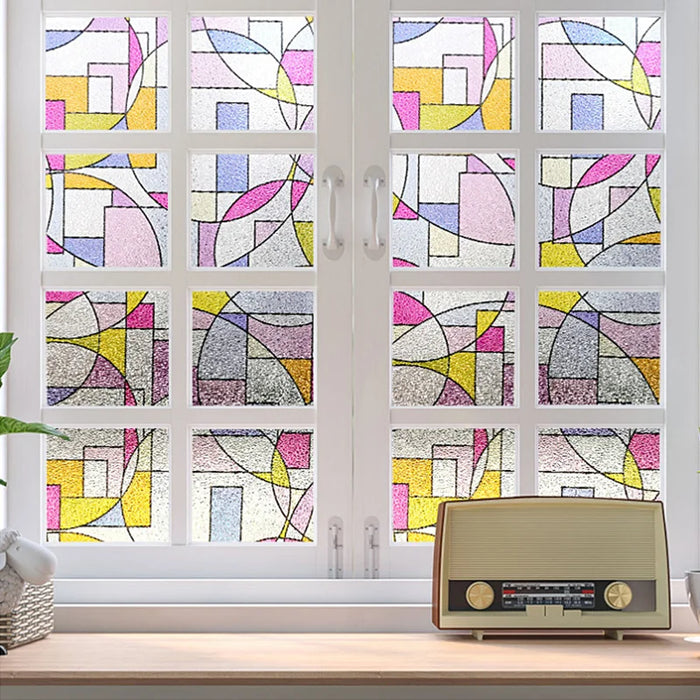 Uv-Proof Static Cling Window Film - Privacy Protection