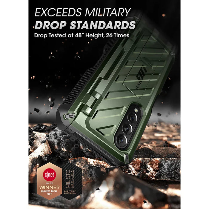 For Samsung Galaxy Z Fold 4 5G 2022 Ub Pro Full-Body Dual Layer Rugged Case With Built-In Screen Protector