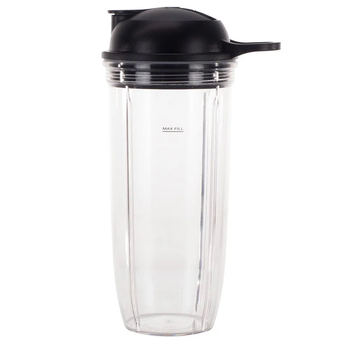 32 Oz Cup And To-Go Lid Replacement Parts Compatible With Nutribullet Pro 1000 Combo And Select Blenders