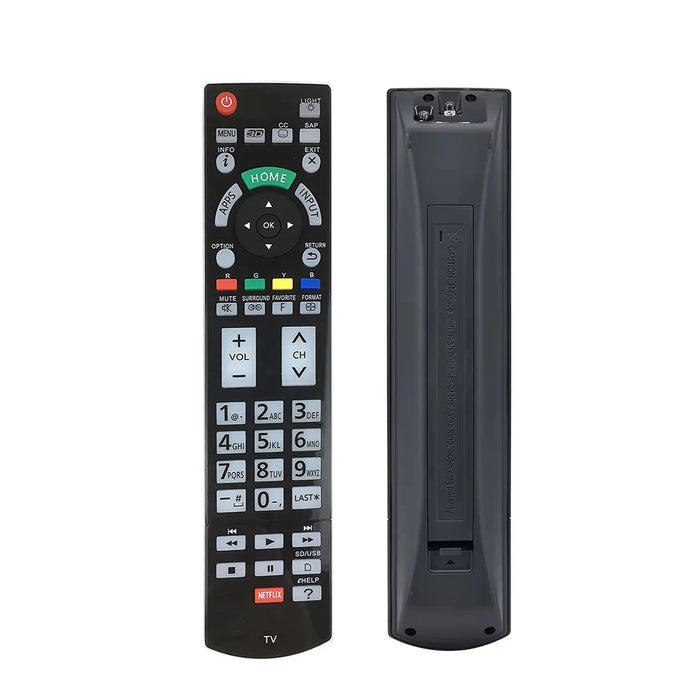 For Panasonic Tv N2Qayb000865 Tc-P55Vt60 Tc-P60Vt60 Tc-P60Zt60 Tc-P65Vt60 N2Qayb000862 Replace Remote Control