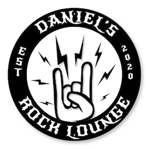 Rock Music Lounge Sign For Music Room