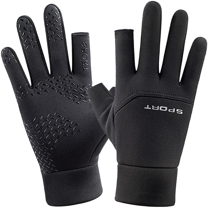 Anti Slip Winter Fishing Gloves