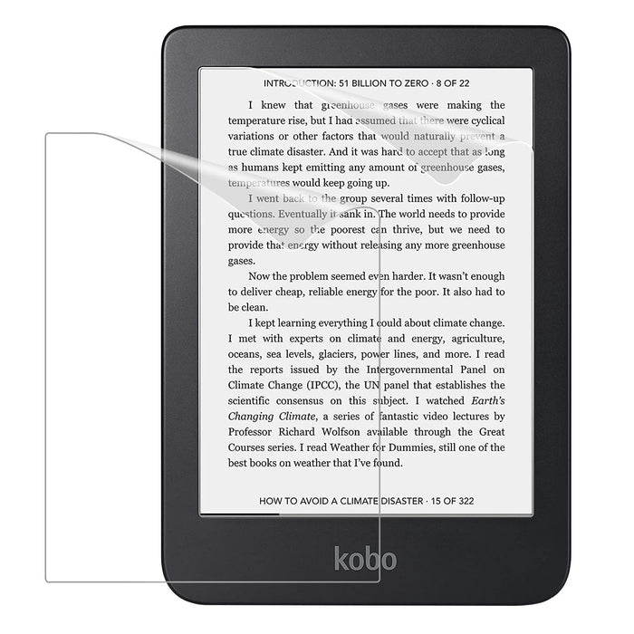 For Kobo Libra Colour 7 Inches 2024 / Kobo Clara Colour 6 Inch 2024 Premium Pet Anti-Glare 2-Pack Matte Screen Protector
