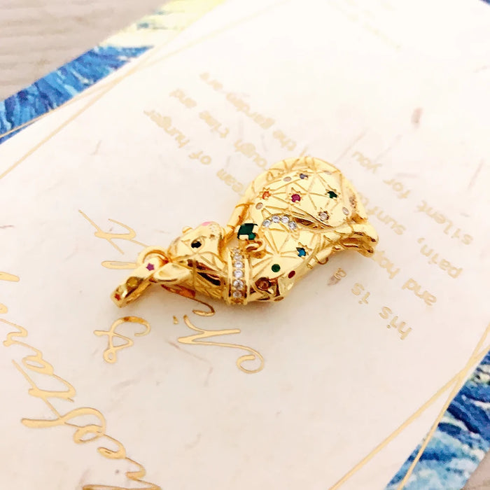 925 Sterling Silver Magical Cat Pendant Gift For Women