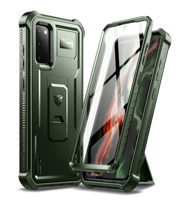 For Samsung Galaxy S20 5G Full Body Bumper Military Grade Armor Shockproof Shell Case With Built In Screen Protector