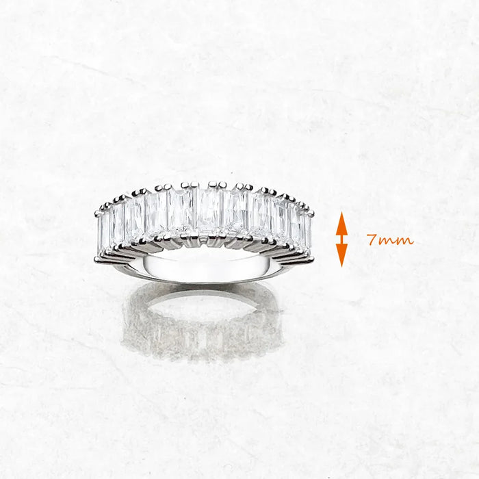 925 Sterling Silver Timeless Ring For Women Elegant European Design