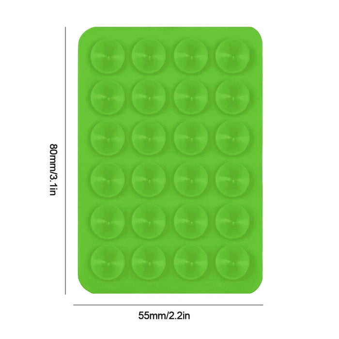 Silicone Suction Phone Case Adhesive Mount Mirror Shower Phone Holder Hands-Free Strong Grip Holder Anti-Slip For Android Iphone