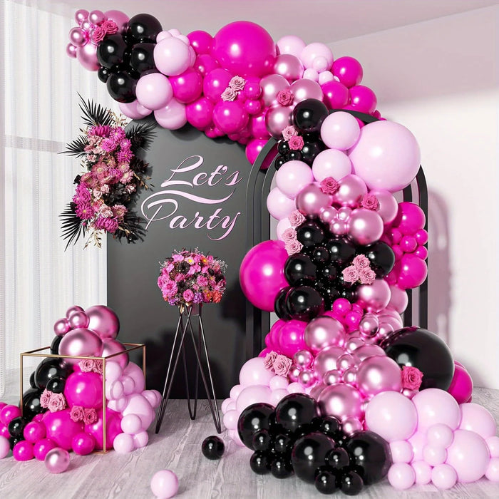113Pcs Explosive Star Balloon Garland Arch Set Wedding Birthday Party Anniversary Decoration Indoor And Outdoor Decoration