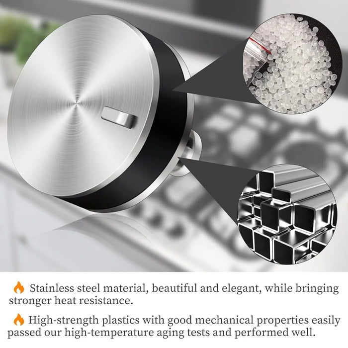 5 Pack Wb03X24360 Gas Stove Knob Compatible With Ge Monogram Gas Cooktop Wb03T10259 Ap5980302 Ps11700818 Eap11700818 4179424