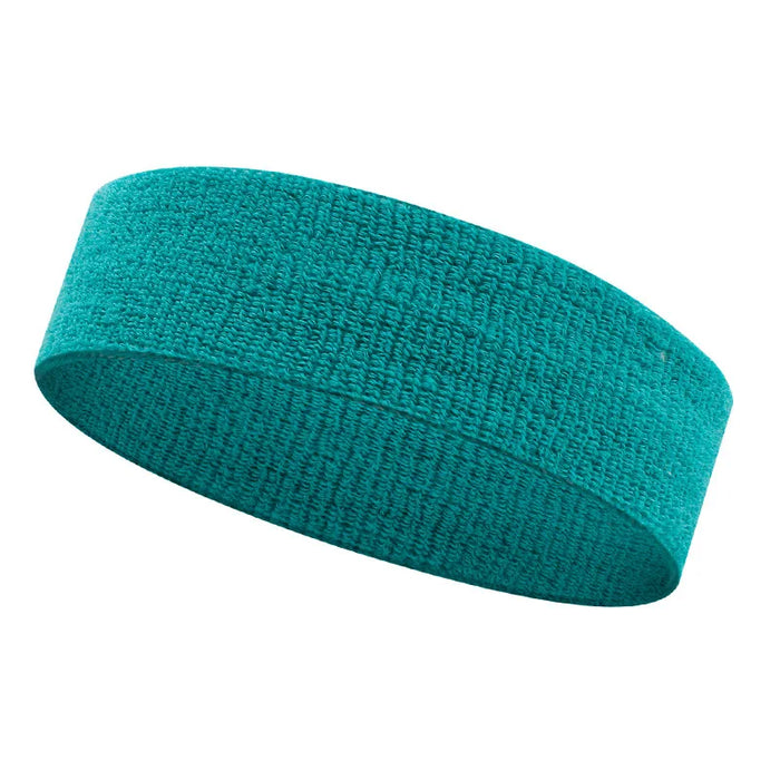 Stretchy Cotton Headband For Sports & Fitness Unisex Sweatband