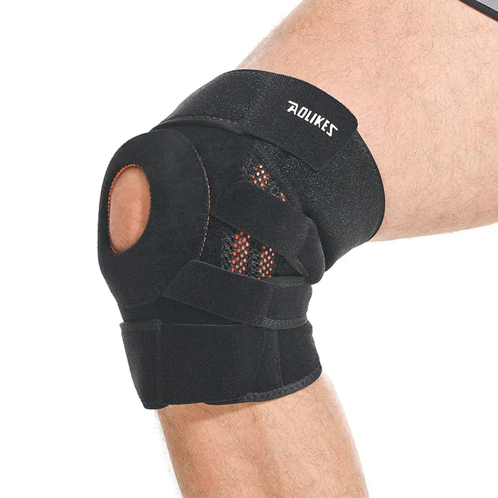 Pair of Knee Braces With Side Stabilizers Pain Relief For Men And Women Running Cycling Climbing
