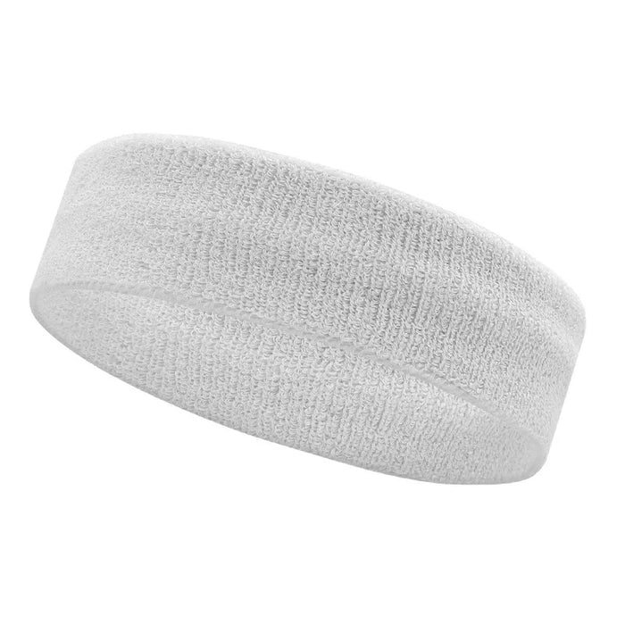 Sport Headbands For Men & Women Terry Cloth Sweat Band For Tennis Running Basketball Fitness