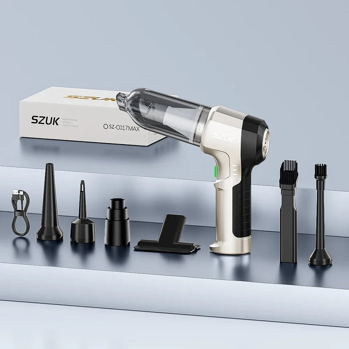 Portable Car Vacuum Cleaner Strong Suction Wireless Handheld Home & Auto Cleaning