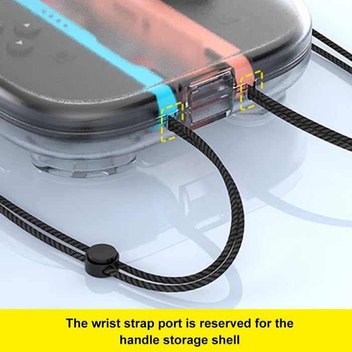 For Switch 2 Transparent Case Anti-Drop Console Handle Storage Box High Transparency Protective Case Console Shell For Switch 2