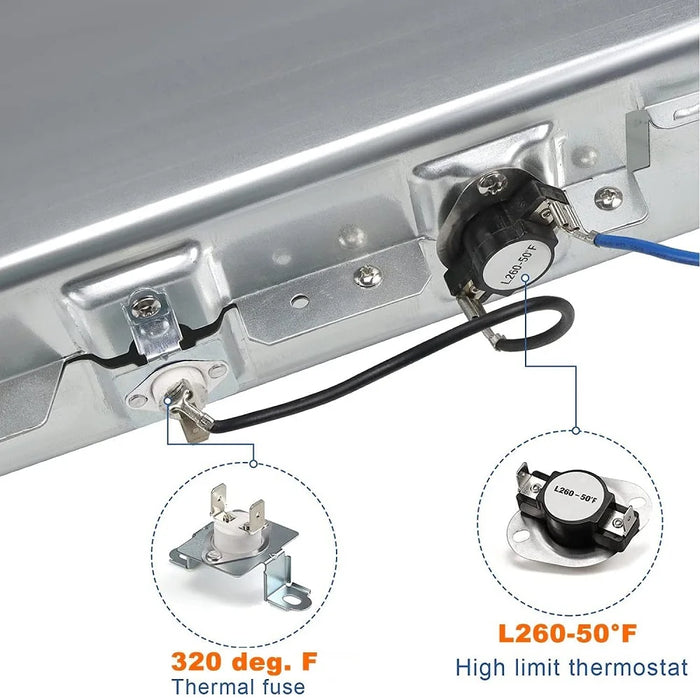 Dc97-14486A Dryer Heating Element Assembly Compatible With Samsung & Kenmore Dryers Ap4342351 Dc97-14486A Ps4220205
