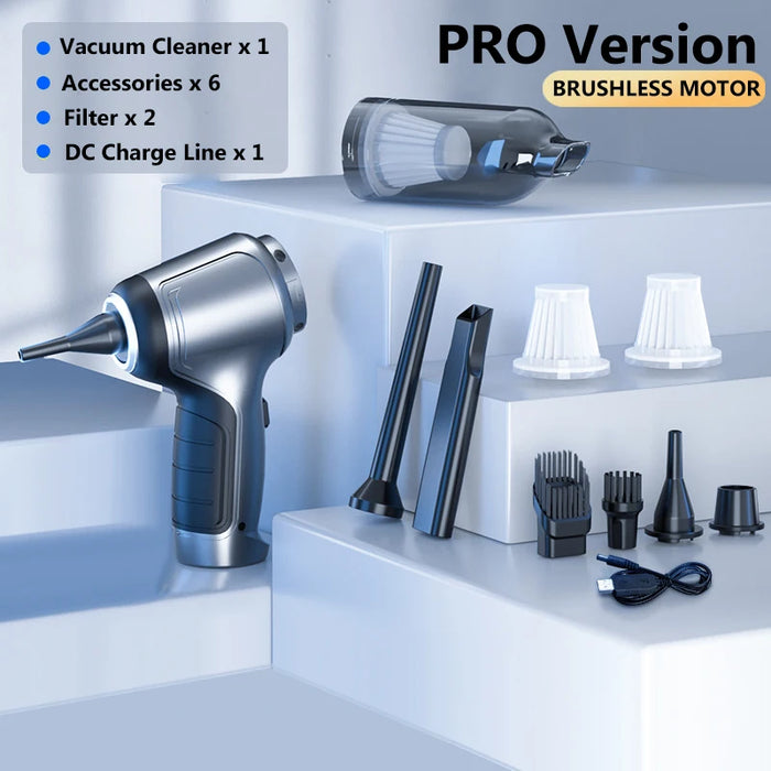 Wireless Car Vacuum Cleaner Strong Suction Home Appliance Accessory