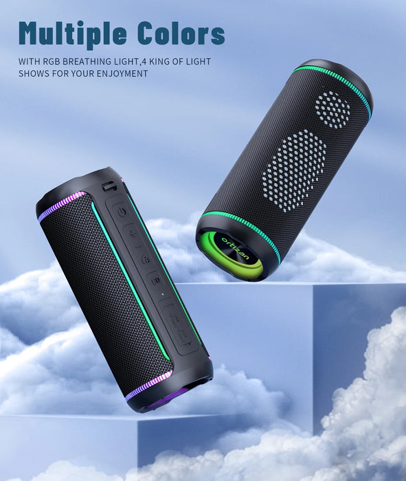 40W Portable Bluetooth Speaker With Bass Boost