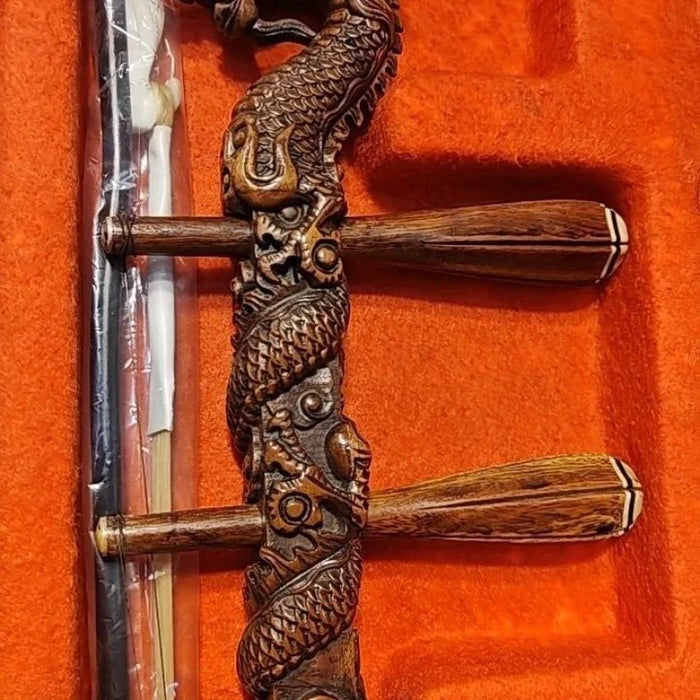 Handmade Rosewood Erhu Traditional 2 String Musical Instrument