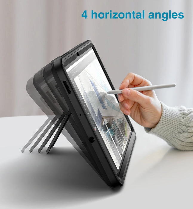 For Samsung Galaxy Tab S6 Lite 10.4 Inch 2024 Built-In Screen Protector Full Body Heavy Duty Shockproof Protective Tablet Case