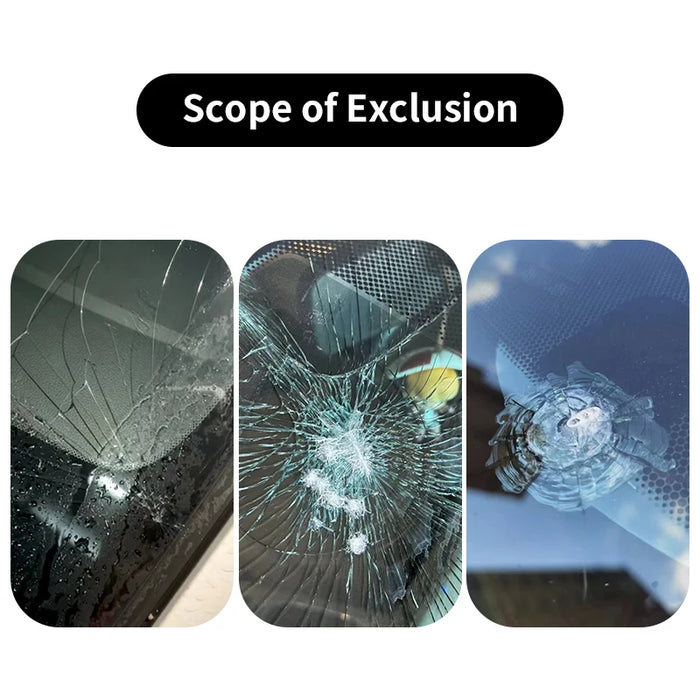 Auto Glass Scratch Repair Kit Quick Fix Resin For Windscreen Cracks