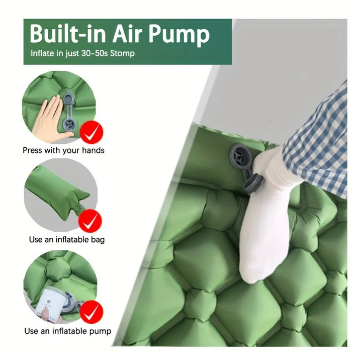 Ultralight Inflatable Camping Mattress With Built In Pump