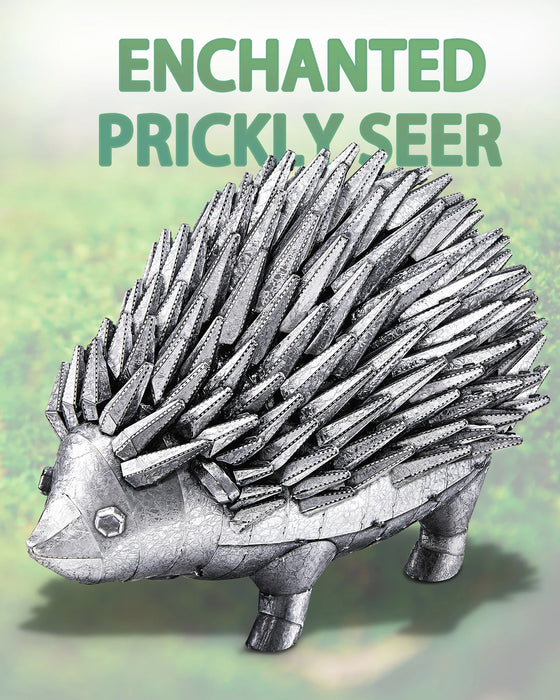 3D Metal Hedgehog Puzzle Kit Creative Brain Teaser