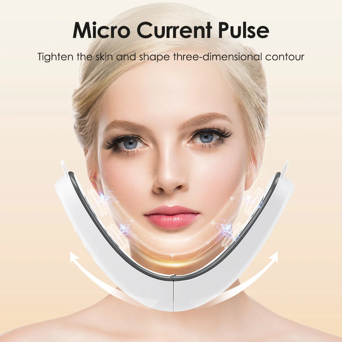 Facial Vibration Lifter For V Line Up And Anti Wrinkle
