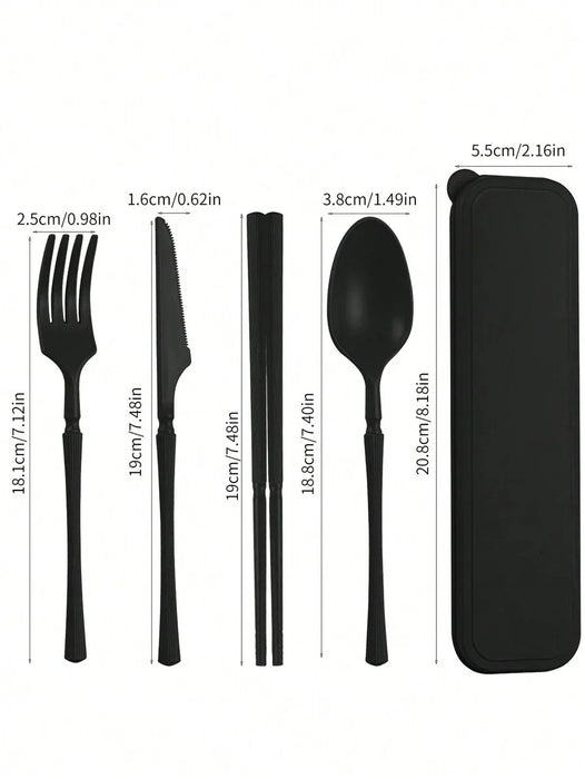 Reusable Plastic Tableware Set For Picnics Camping And Students