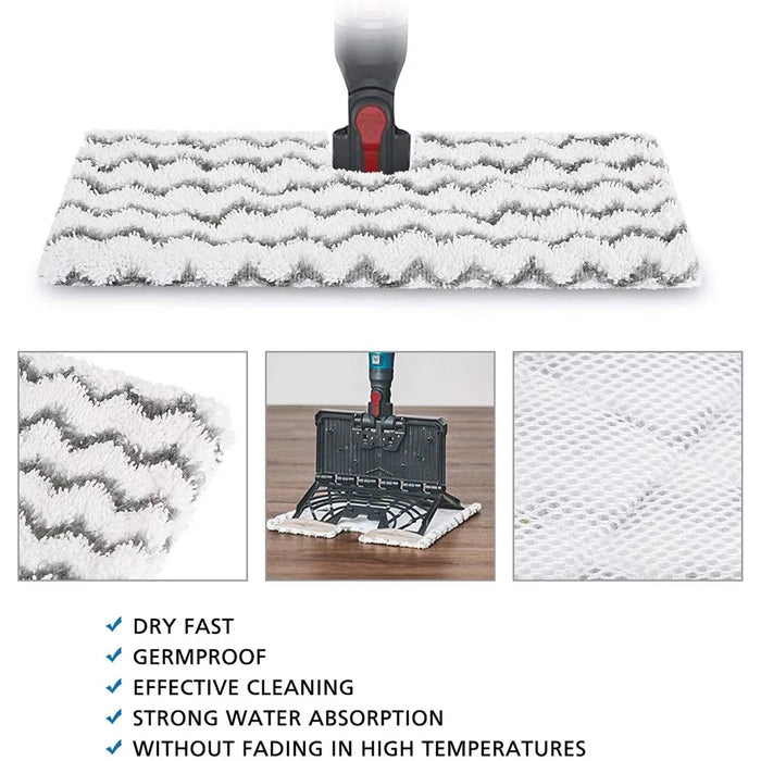Steam Mop Pads Compatible With Shark S3973 S3973D S5002Q S5003A S6001W S6002C S6003W