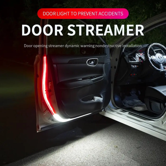 120Cm Led Car Door Atmosphere Light Strip 2Pcs