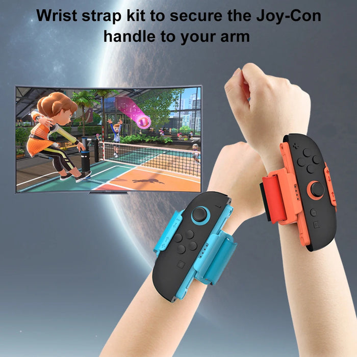 Wrist Dance Band For Switch 2 Elastic Dance Strap Game Handle Holder Adjustable Game Bracelet For Switch 2 Joy-Con Accessories