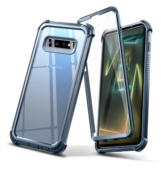 For Samsung Galaxy S10 6.1 Inch Heavy Duty Protection Hard Back Defender Protector Protective Shockproof Bumper Case