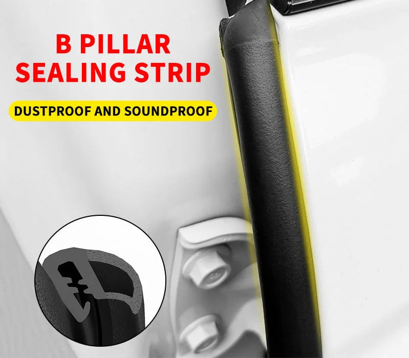 2M Car Door Edge Seal Strip Waterproof & Soundproof