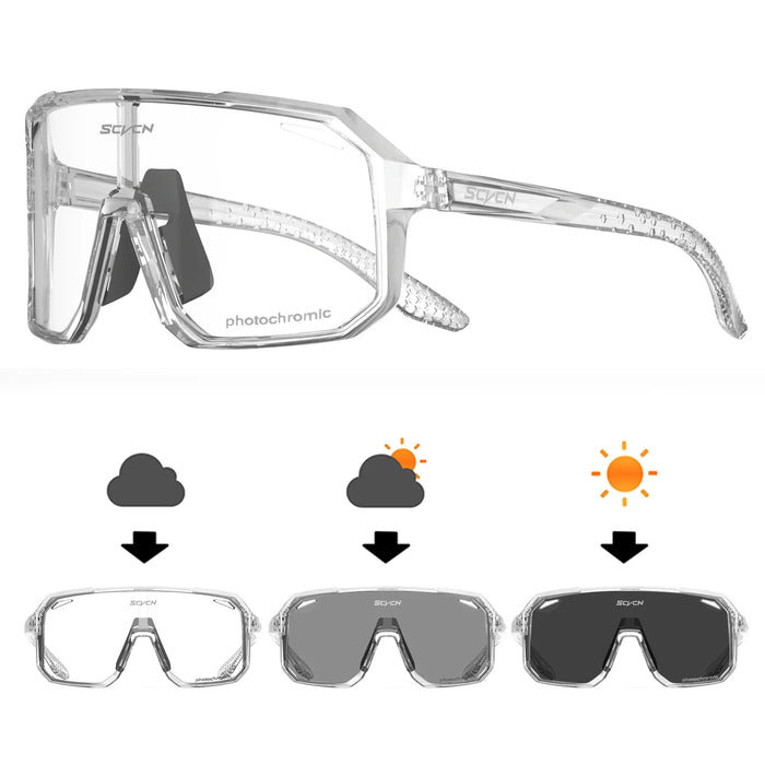 Photochromic Cycling Sunglasses For Outdoor Sports