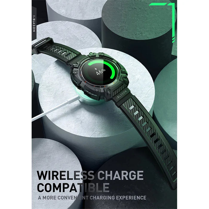 For Samsung Galaxy Watch Ultra 47Mm Rugged Durable Tpu Watch Band Case With 2-Pack Tempered Glass Screen Protector