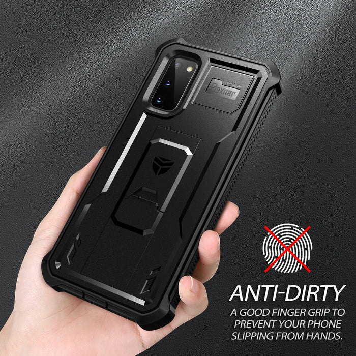 For Samsung Galaxy S20 5G Full Body Bumper Military Grade Armor Shockproof Shell Case With Built In Screen Protector